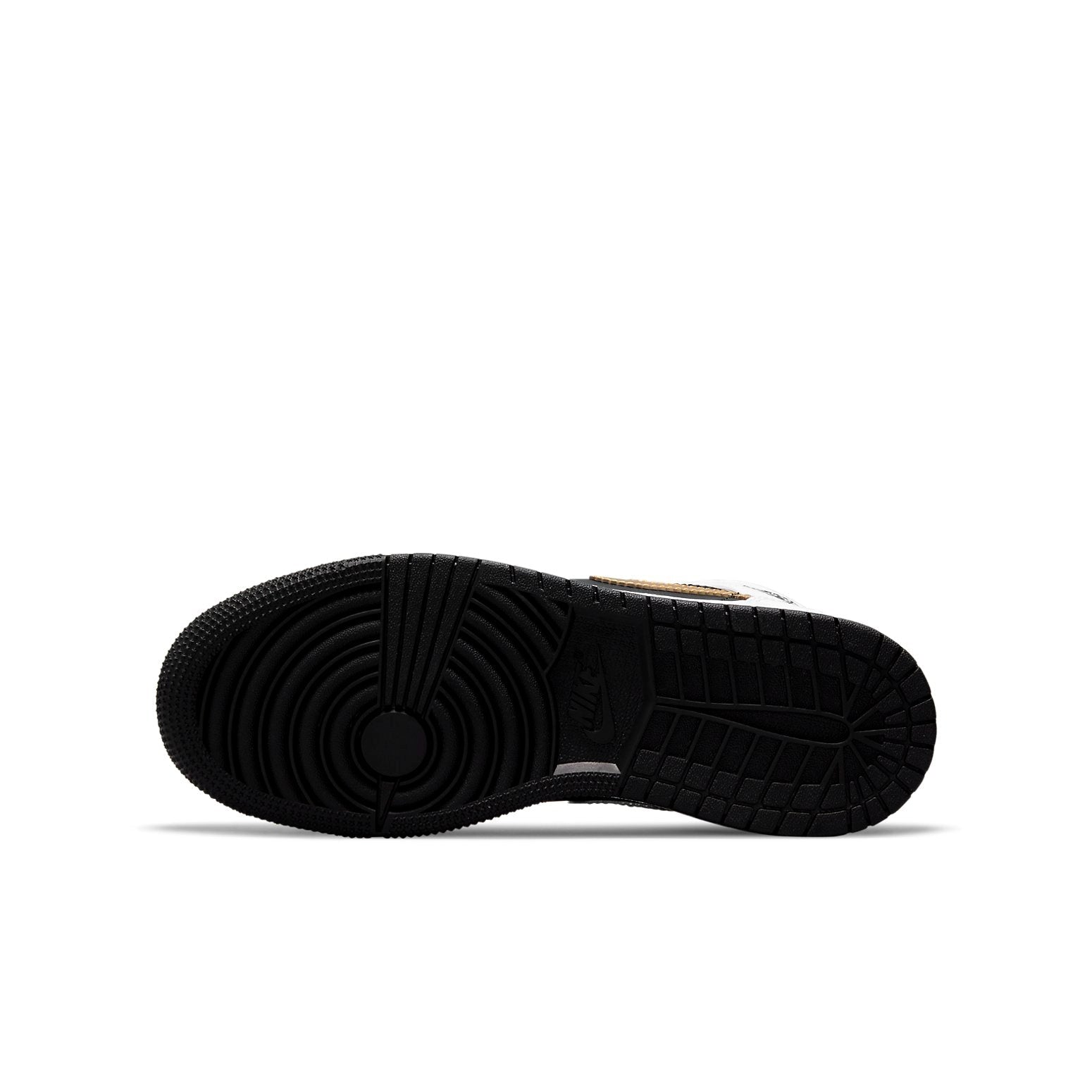 (GS) Air Jordan 1 Mid 'White Gold' 554725-190