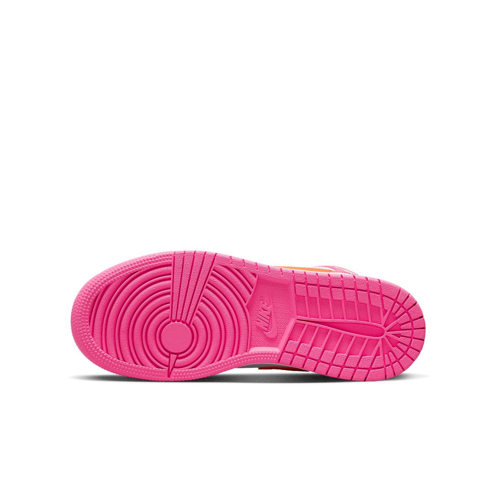 (GS) Air Jordan 1 Mid 'Pinksicle Orange' DX3240-681
