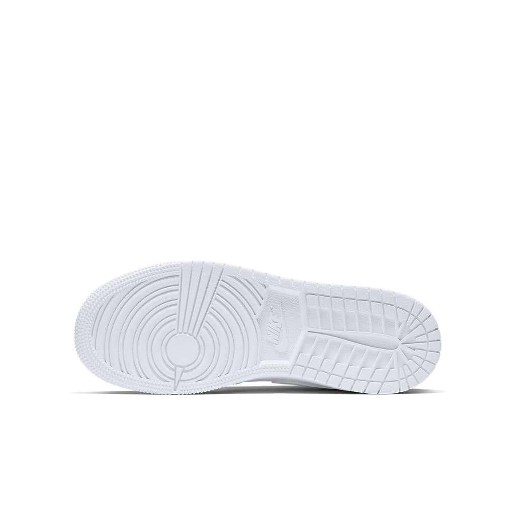 (GS) Air Jordan 1 Low 'Triple White Logo' 553560-126