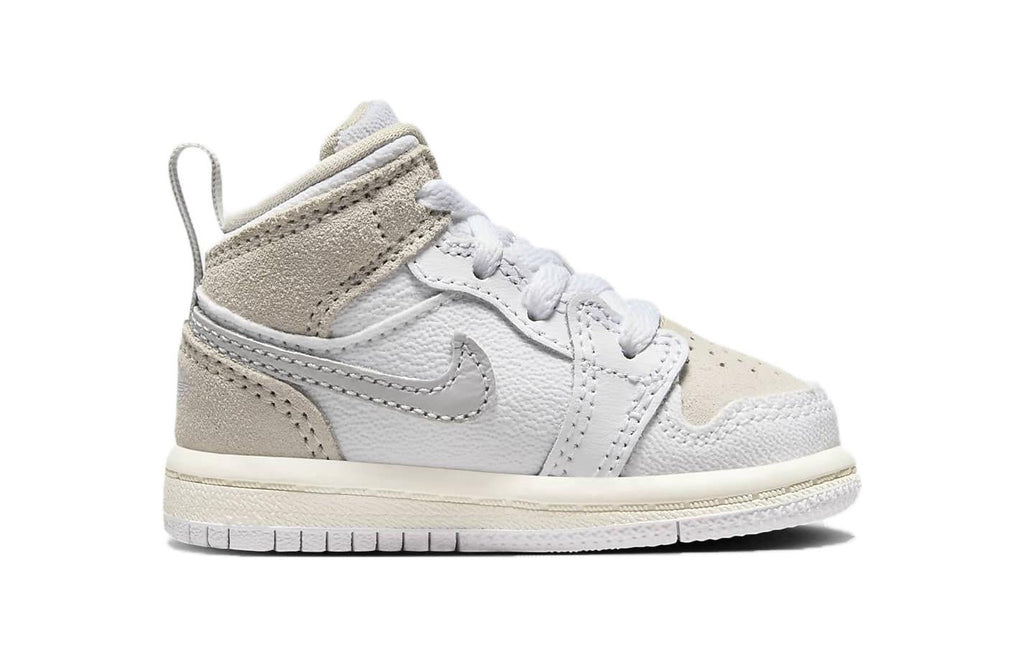 (TD) Air Jordan 1 Mid SE Craft 'Inside Out - White Sail' FB9140-120