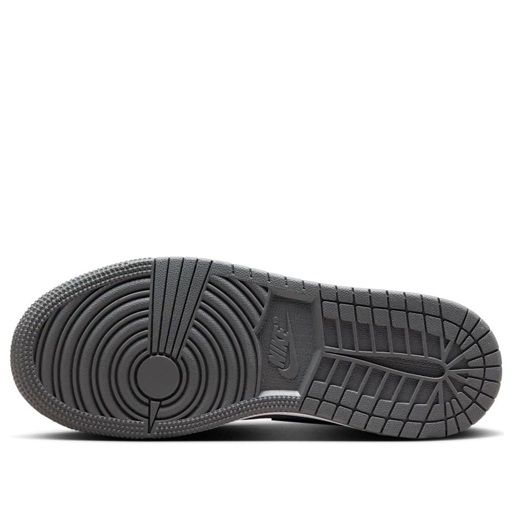 (GS) Air Jordan 1 Mid 'Black White Iron Grey' DQ8423-001