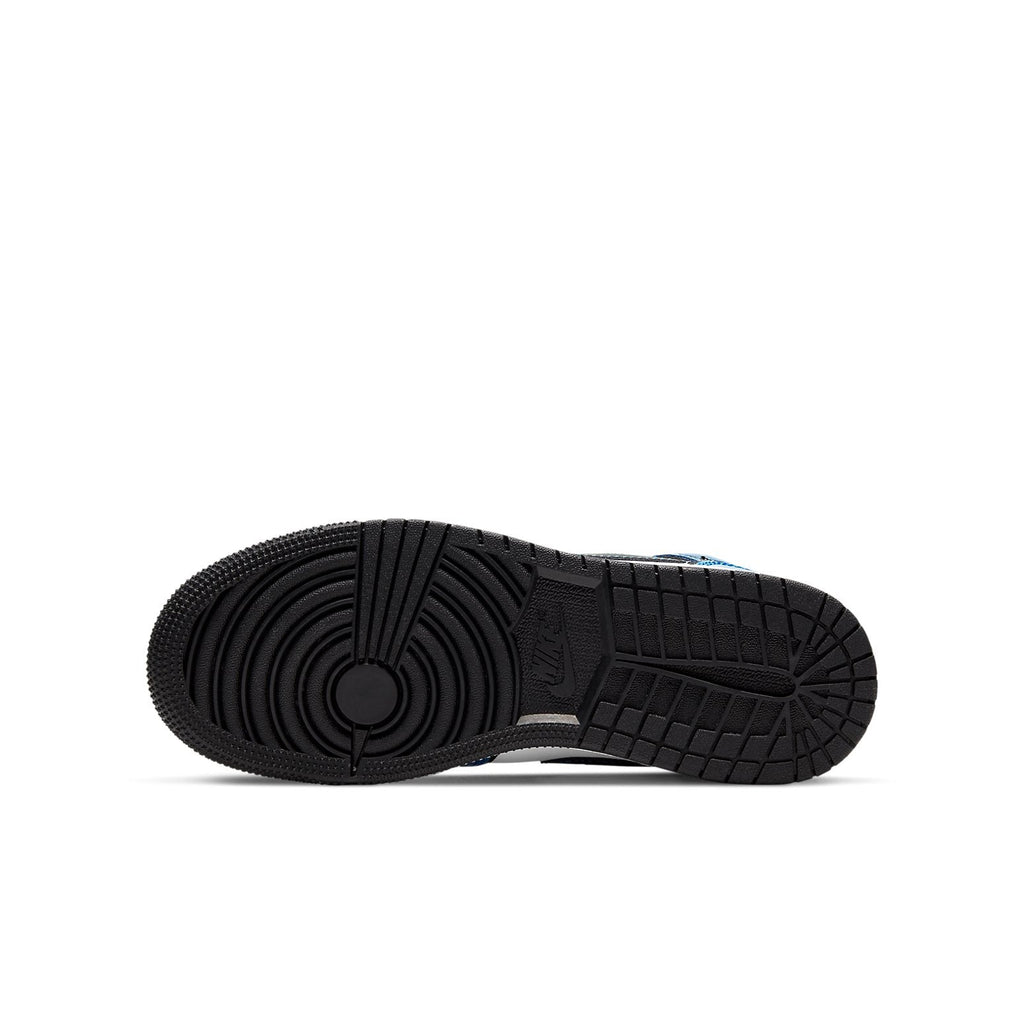 (GS) Air Jordan 1 Mid SE 'Signal Blue' BQ6931-402