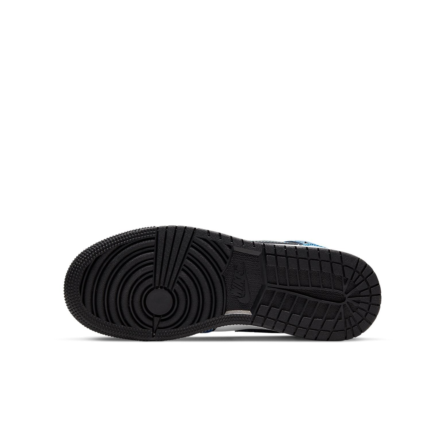 (GS) Air Jordan 1 Mid SE 'Signal Blue' BQ6931-402