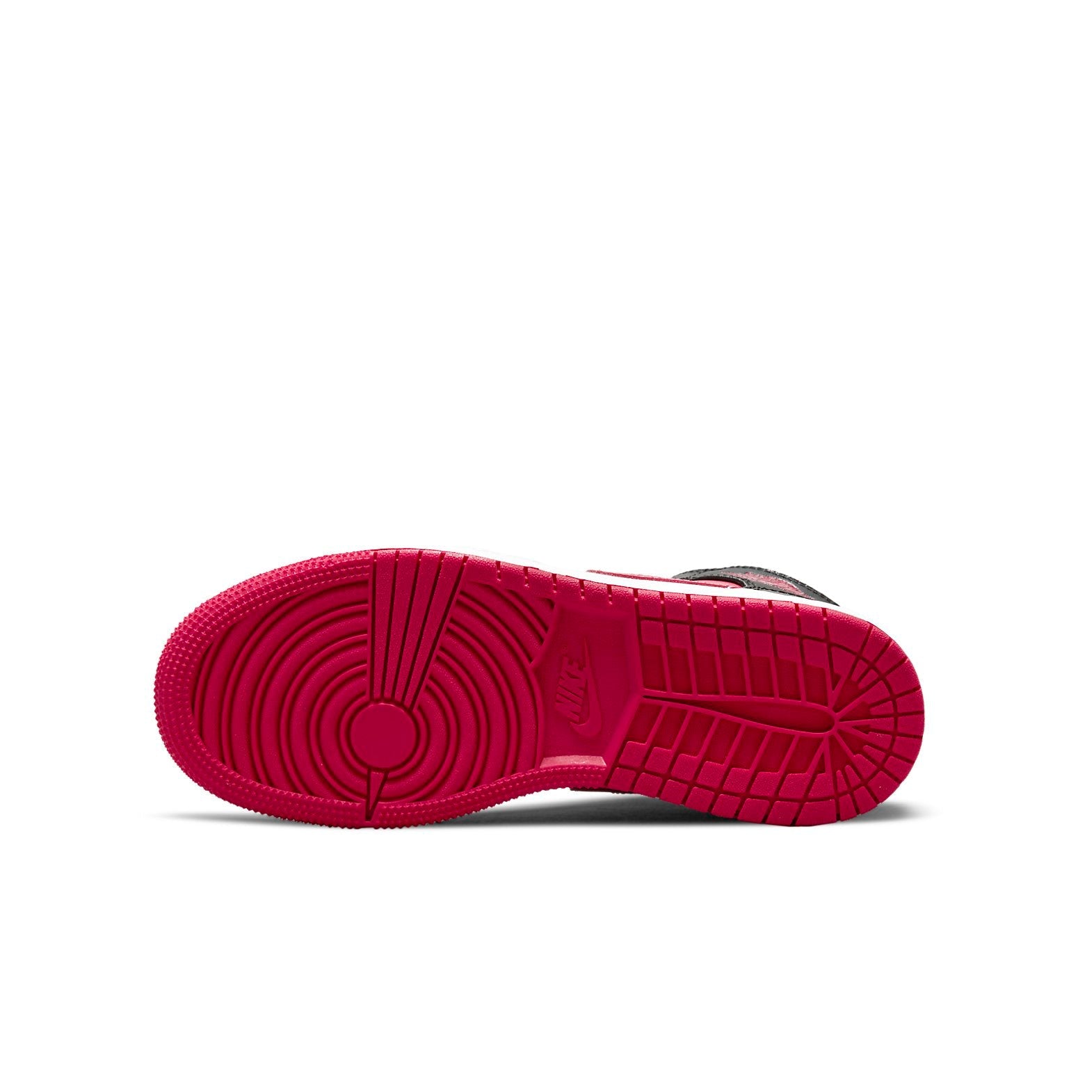(GS) Air Jordan 1 Mid 'White Very Berry' 554725-016