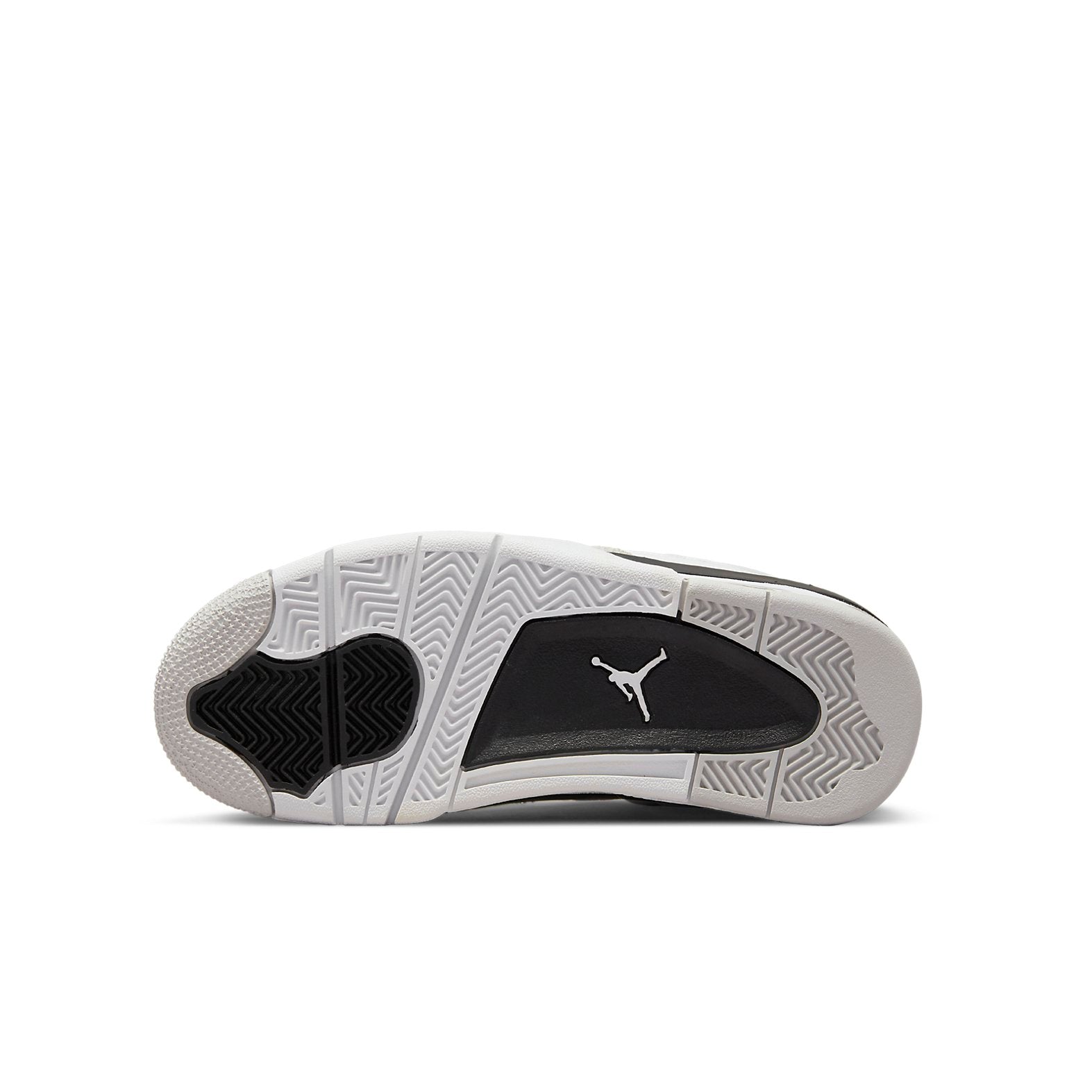 (GS) Air Jordan 4 Retro 'Military Black' 408452-111