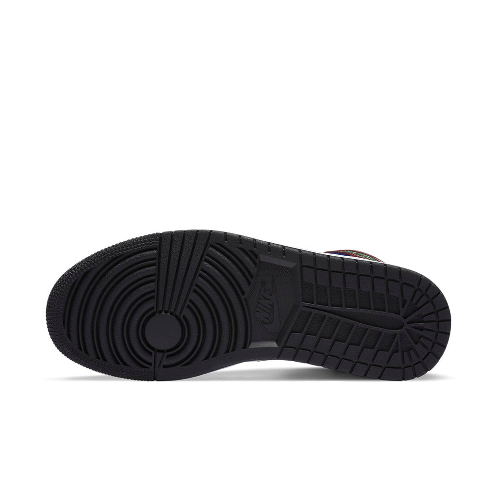 (WMNS) Air Jordan 1 Mid SE 'Black White Multi-Color' DB5454-001