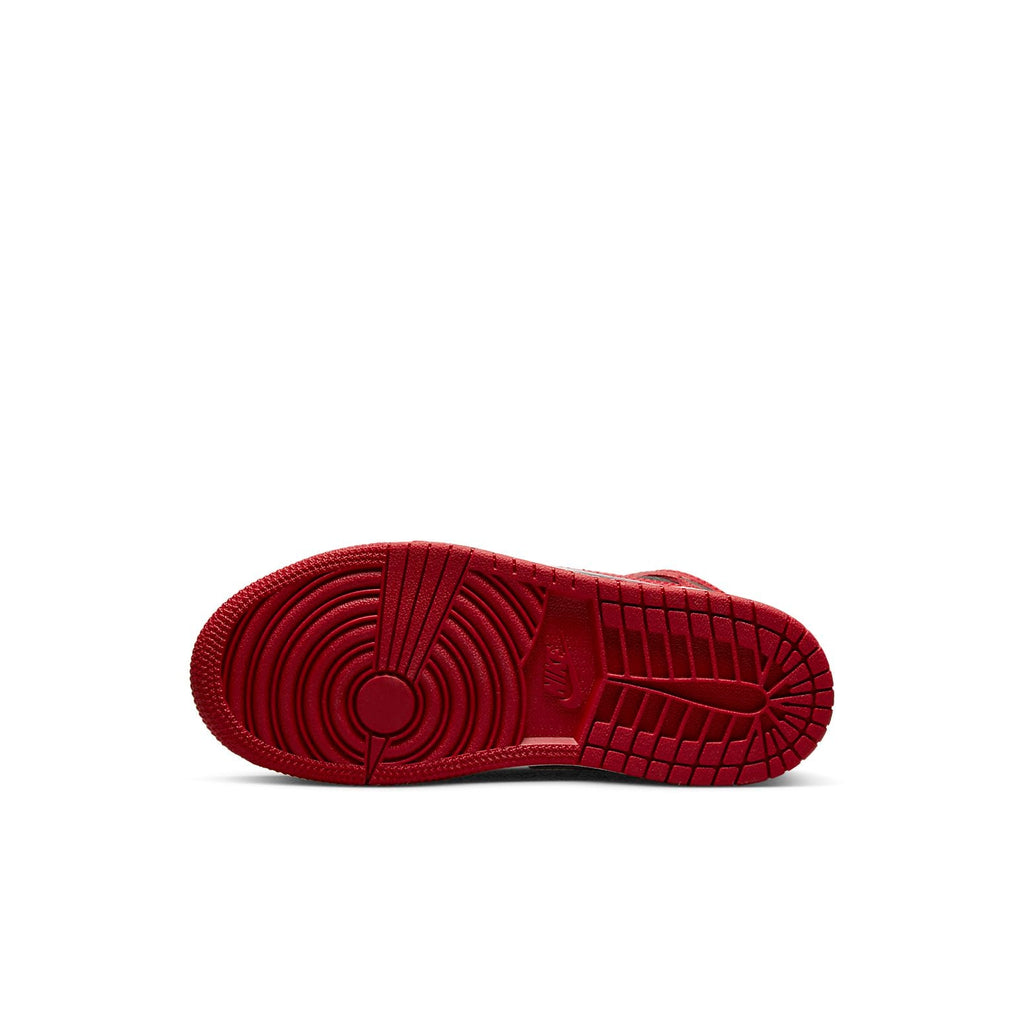 (PS) Air Jordan 1 Mid SS 'Black + Red = Bred' DM9651-001