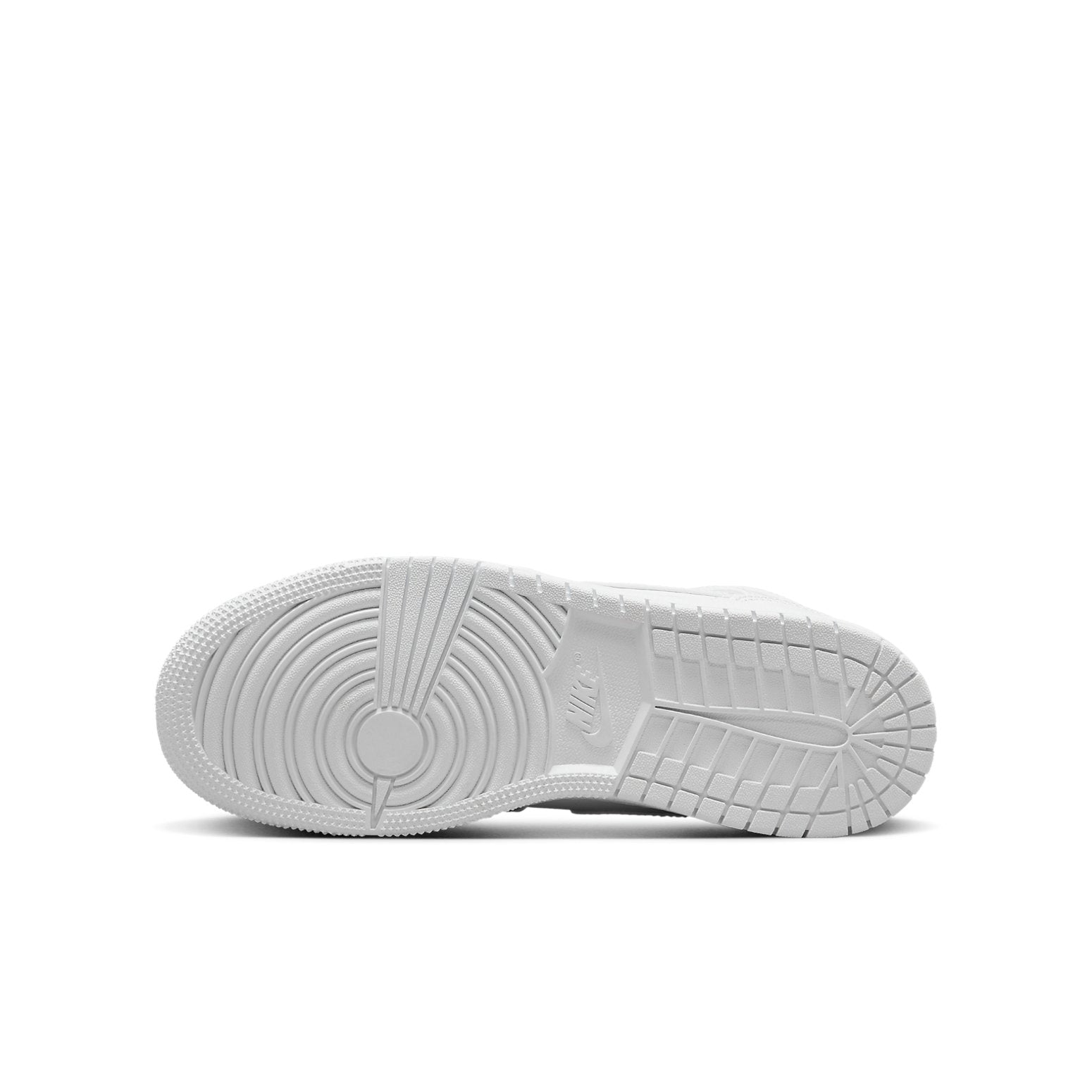 (GS) Air Jordan 1 Mid 'Triple White 2023' 554725-136