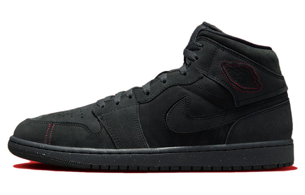 Air Jordan 1 Mid SE Craft 'Dark Smoke Red' FD8634-001