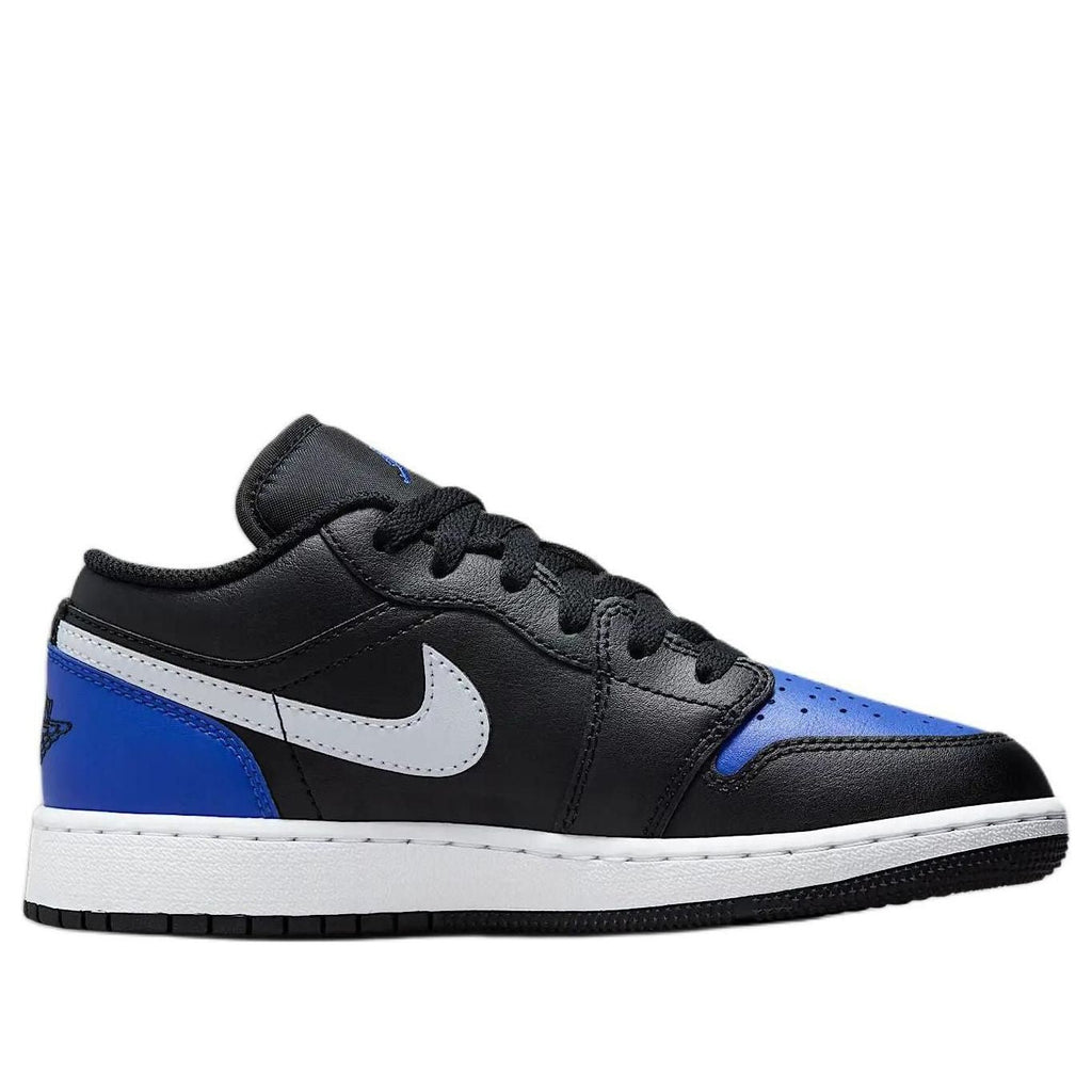 (GS) Air Jordan 1 Low 'Black Game Royal White' 553560-042