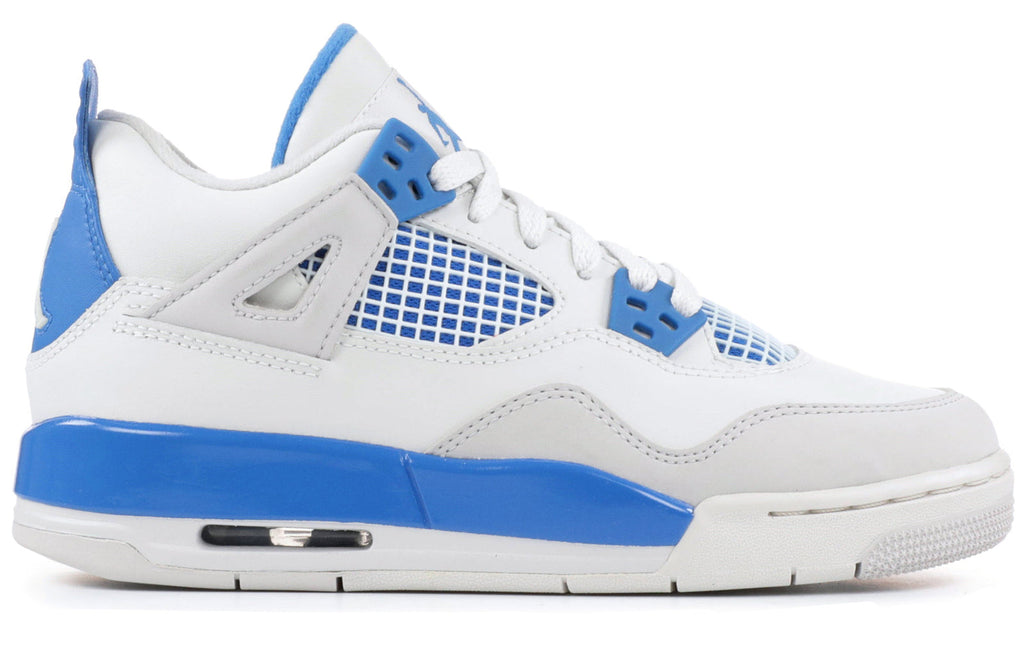 (GS) Air Jordan 4 Retro 'Military Blue' 2012 408452-105