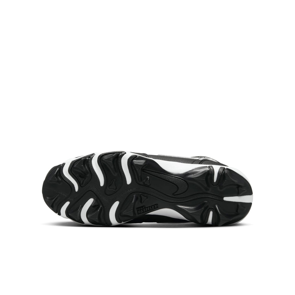 (GS) Air Jordan 1 Mid Cleat 'Black White' HF6883-001