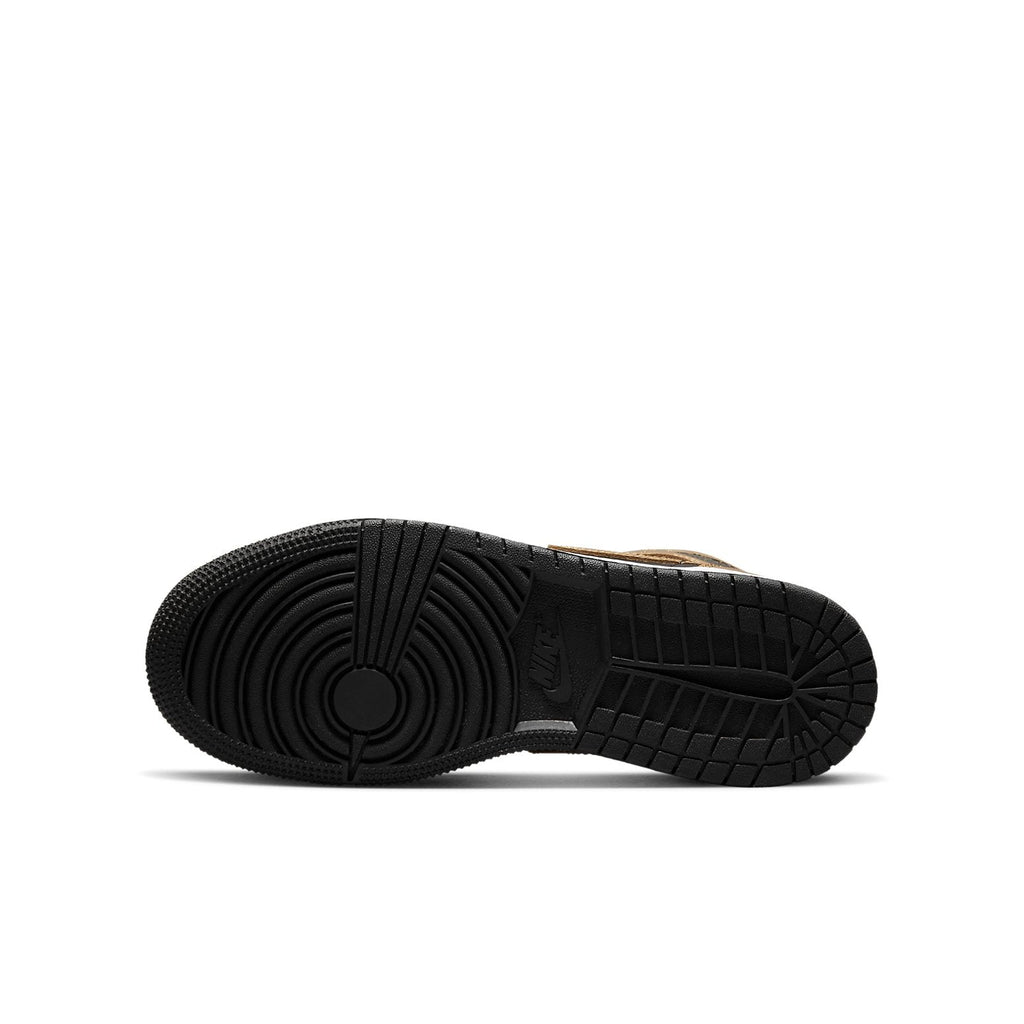 (GS) Air Jordan 1 Mid SE 'Metallic Gold Black' DR6967-071