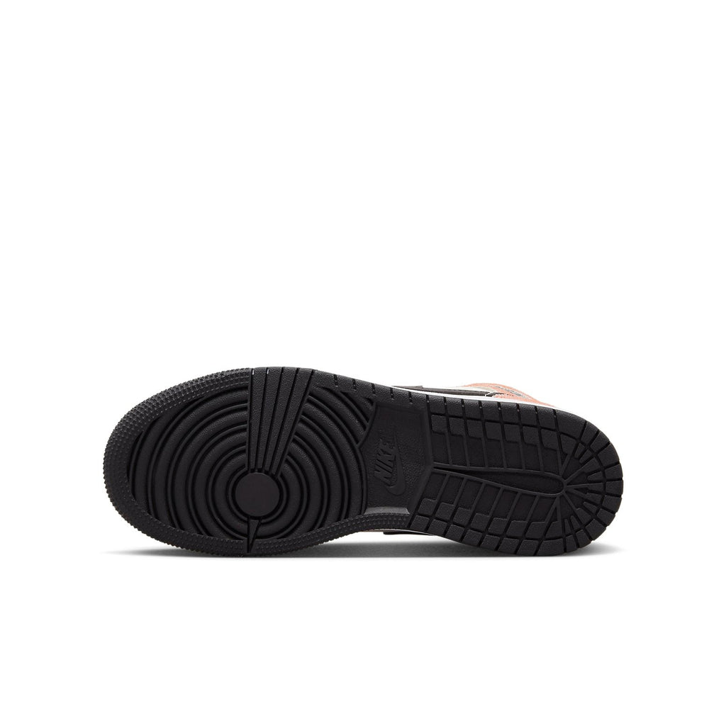 (GS) Air Jordan 1 Mid SE 'Orange Suede' DV1336-800