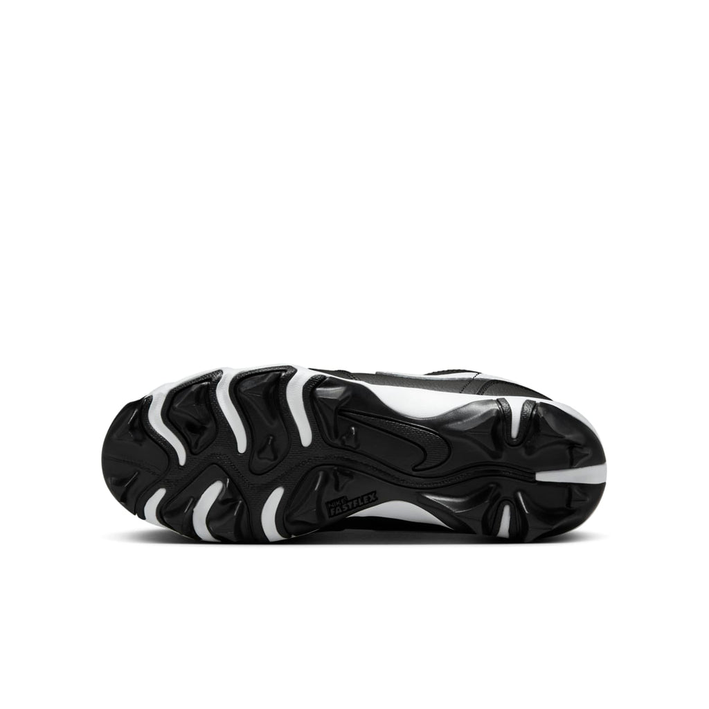 (GS) Air Jordan 1 Low Cleat 'Black White' HF6885-001