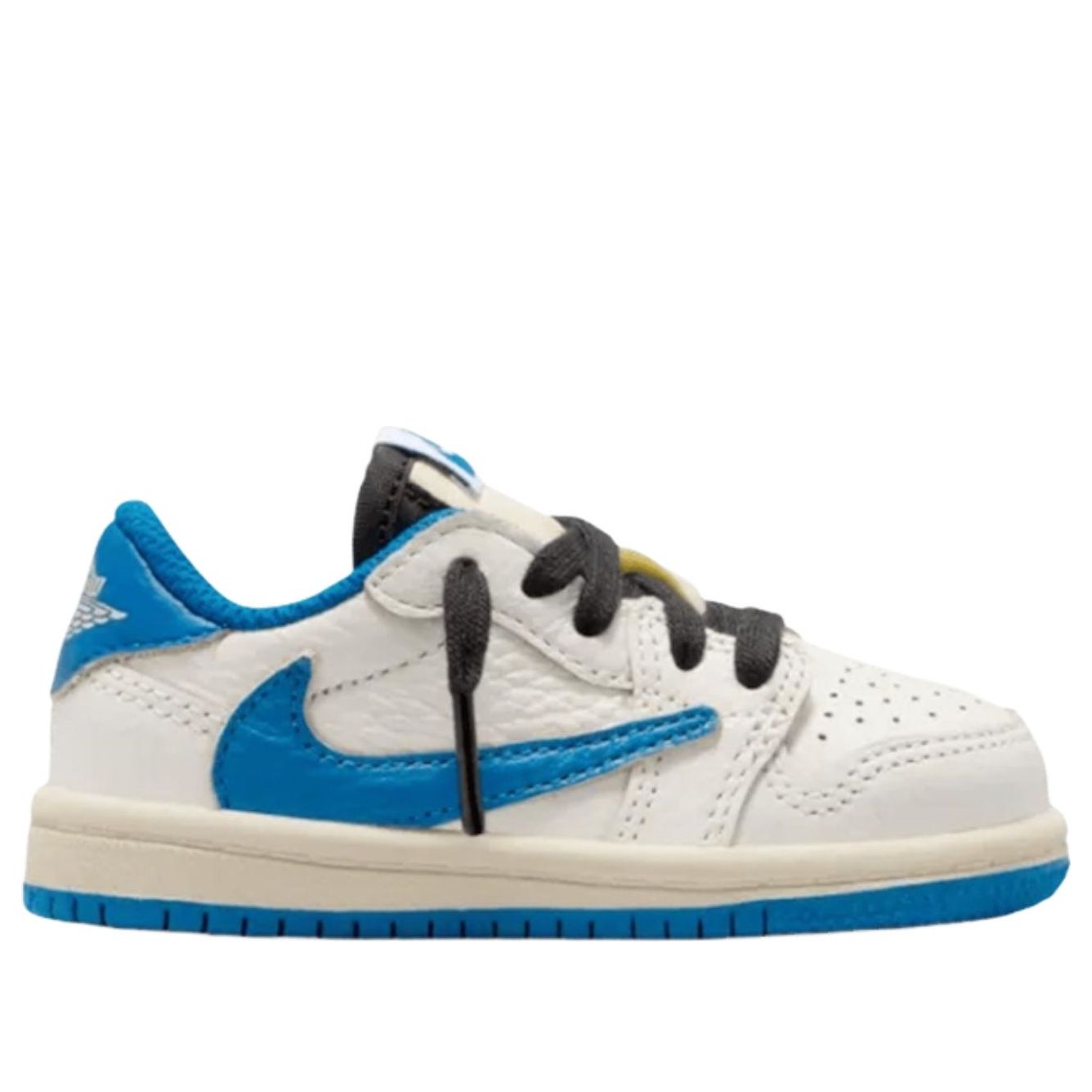(TD) Air Jordan 1 Retro Low x Travis Scott x Fragment 'Sail Military Blue' DO5441-104