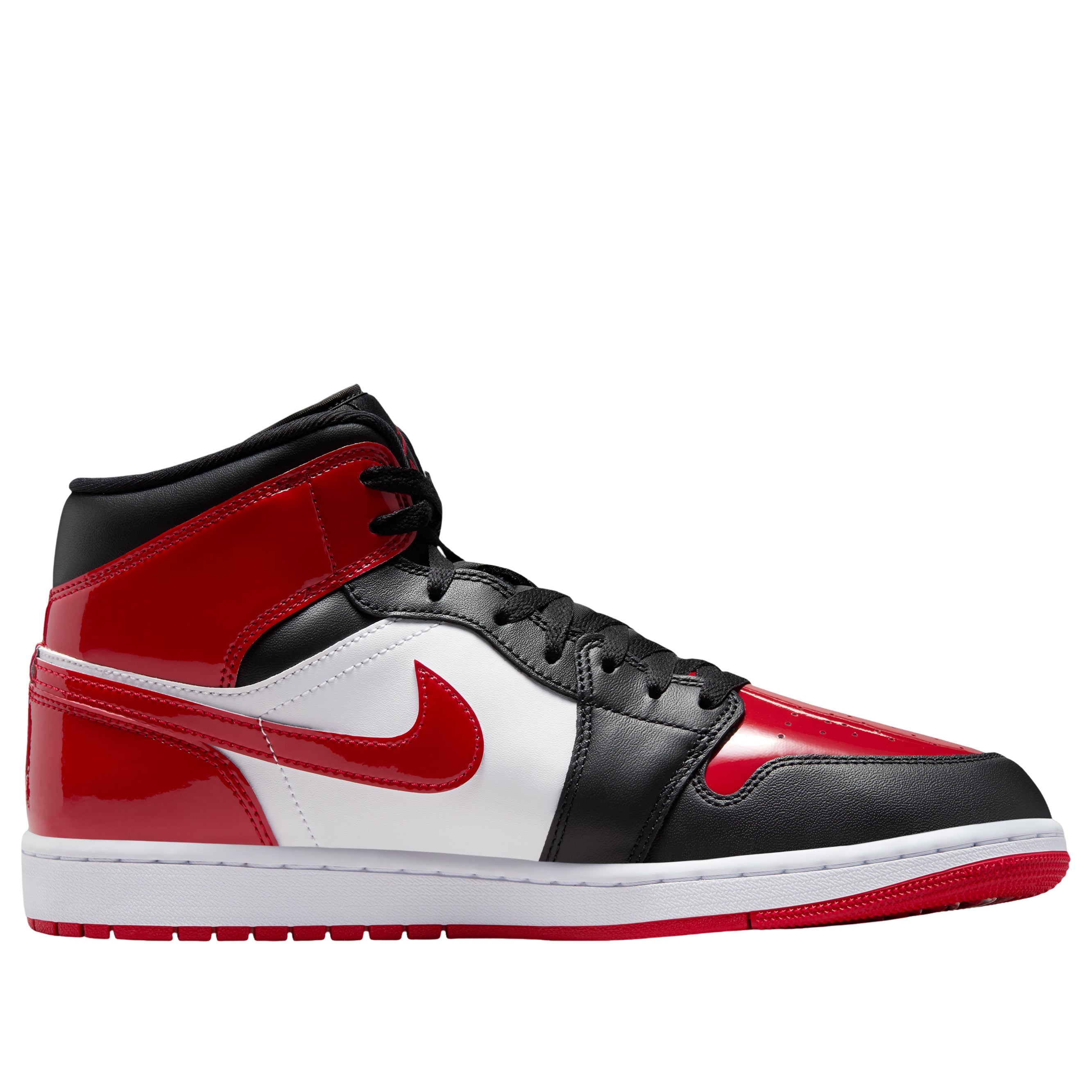 Air Jordan 1 Mid 'Bred Toe' HV4091-006