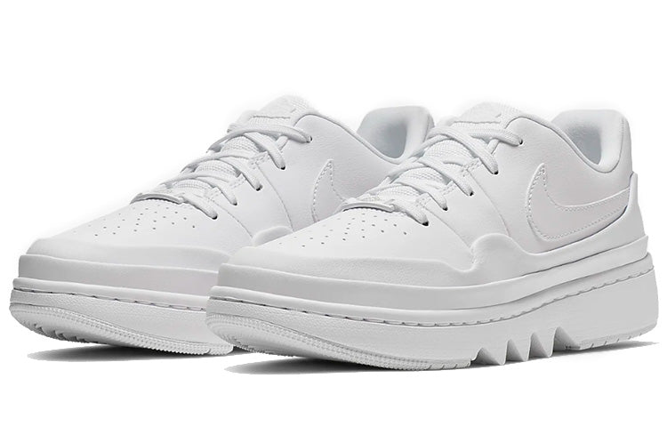 (WMNS) Air Jordan 1 JESTER XX Low Laced 'Triple White' CI7815-100