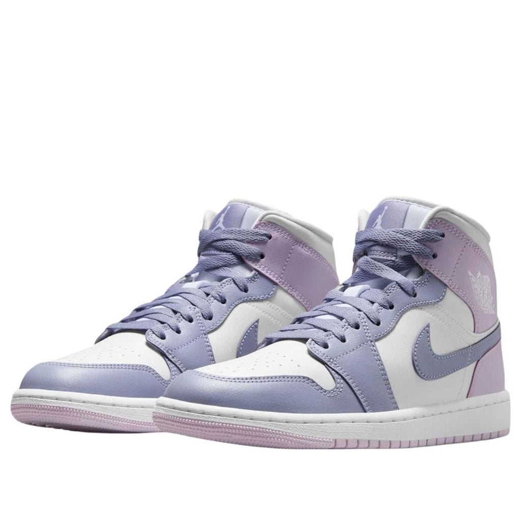 (WMNS) Air Jordan 1 Mid 'Indigo Haze Doll White' BQ6472-510