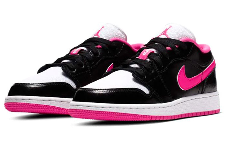 (GS) Air Jordan 1 Low 'Black Hyper Pink' 554723-061