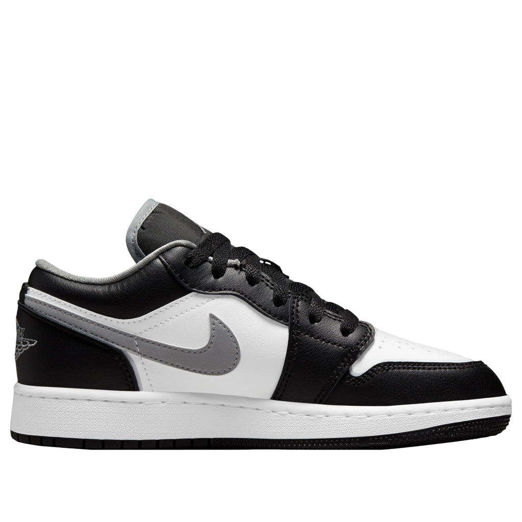 (GS) Air Jordan 1 Low 'Black Medium Grey' 553560-040