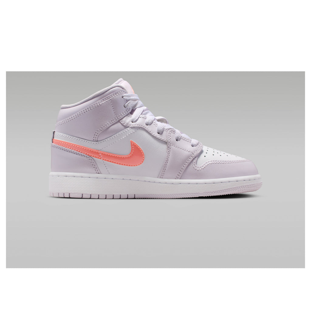 (GS) Air Jordan 1 Mid 'Barely Grape White' IM4419-500
