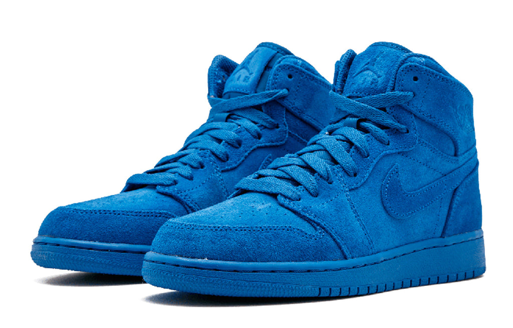 (GS) Air Jordan 1 Retro High 'Blue Suede' 705300-404