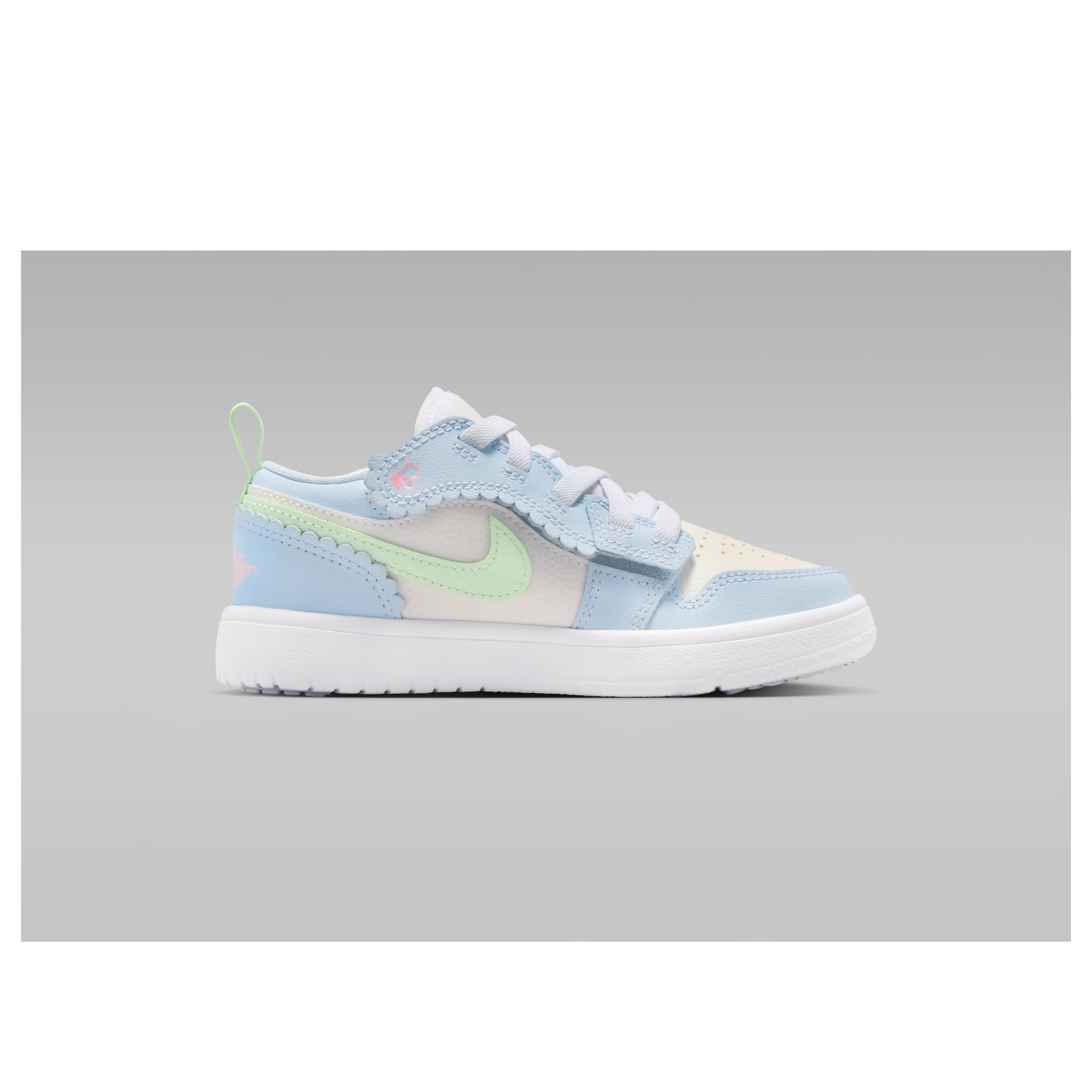(PS) Air Jordan 1 Low ALT SE 'Half Blue Sail Vapor Green' IB7117-403