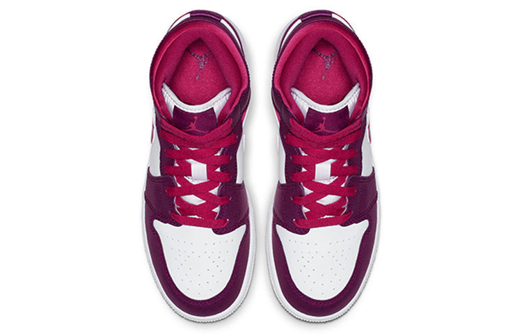 (GS) Air Jordan 1 Mid 'Rush Pink' 555112-661