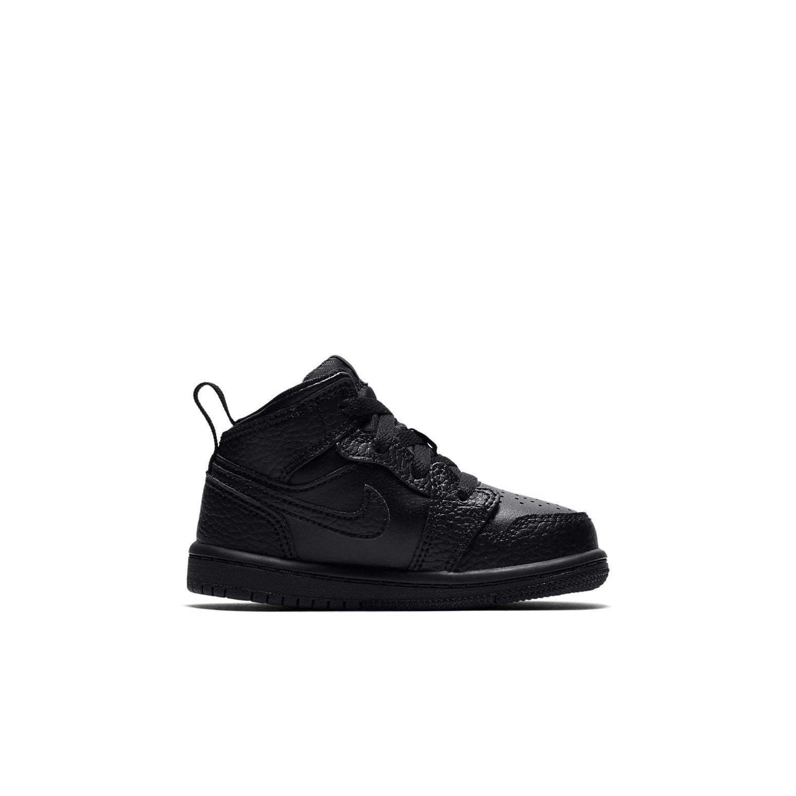 (TD) Air Jordan 1 Mid 'Triple Black' 640735-091