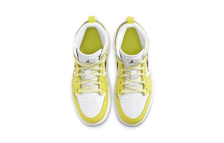(PS) Air Jordan 1 Mid SE 'Rose Patch - Dynamic Yellow' AV5173-700