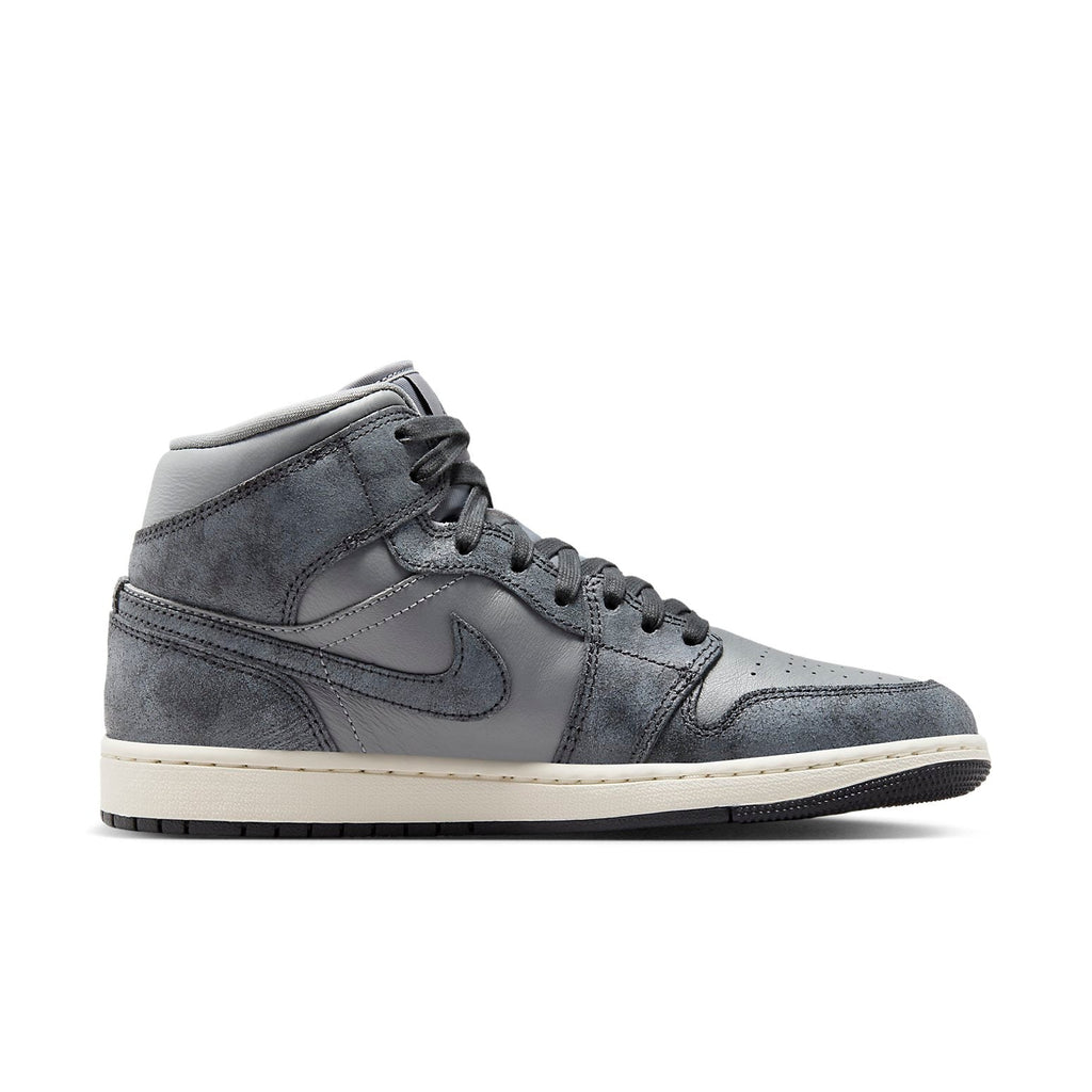(WMNS) Air Jordan 1 Mid 'Distressed Smoke Grey' FJ3448-001