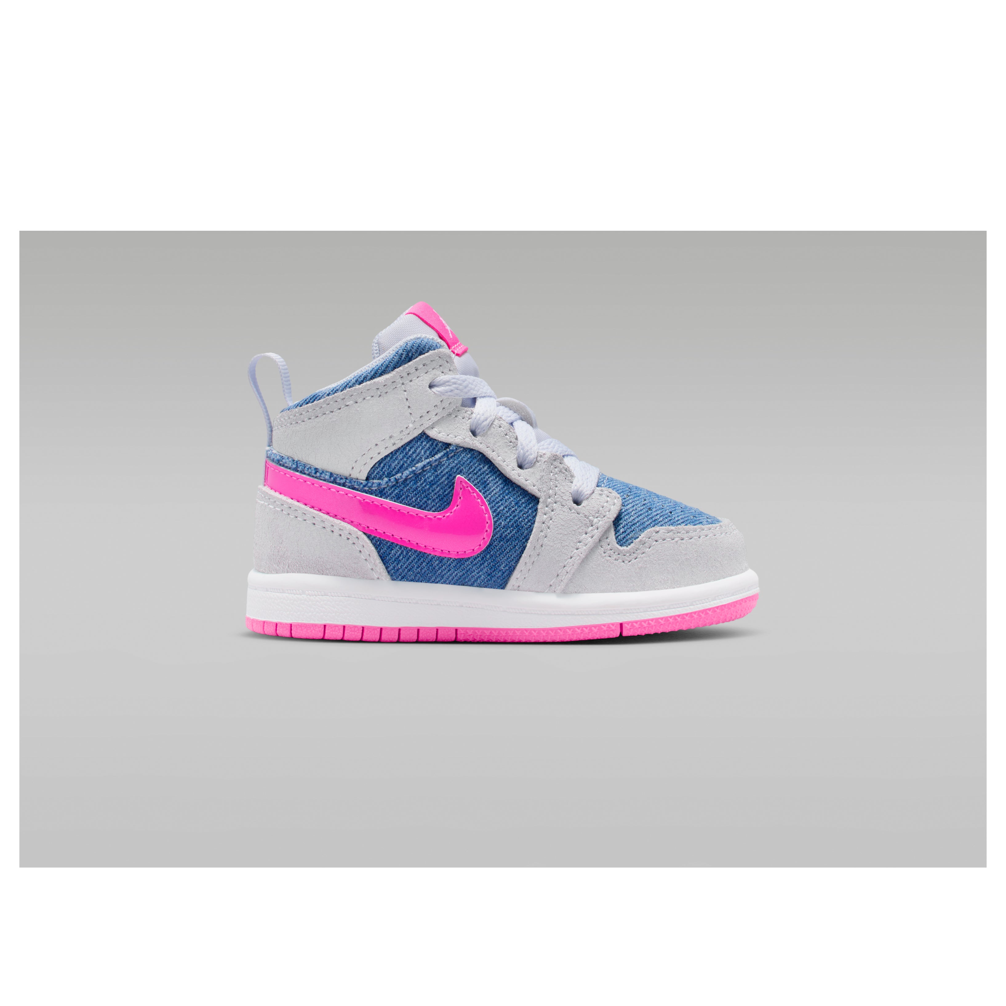 (TD) Air Jordan 1 Mid SE 'Denim Sequin' HQ2000-400