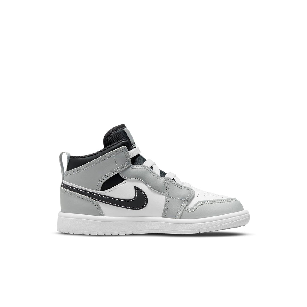 (PS) Air Jordan 1 Mid 'Grey Black White' AR6351-078