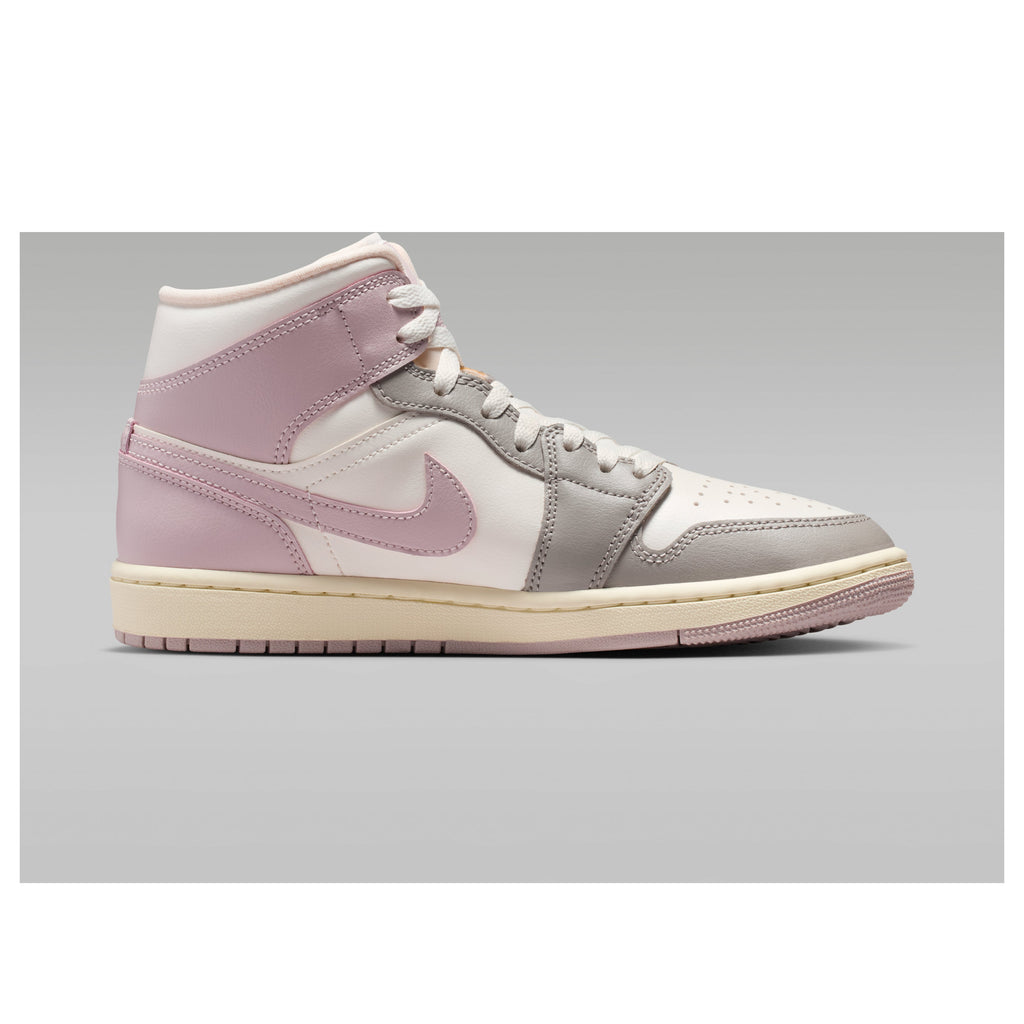 (WMNS) Air Jordan 1 Mid 'Sail Particle Rose' BQ6472-122