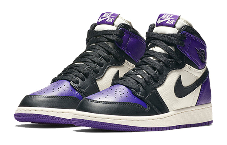 (GS) Air Jordan 1 Retro High OG 'Court Purple' 575441-501