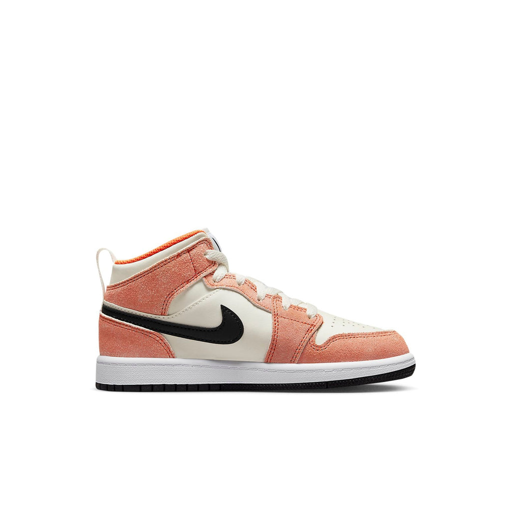 (PS) Air Jordan 1 Mid SE 'Orange Suede' DV1341-800