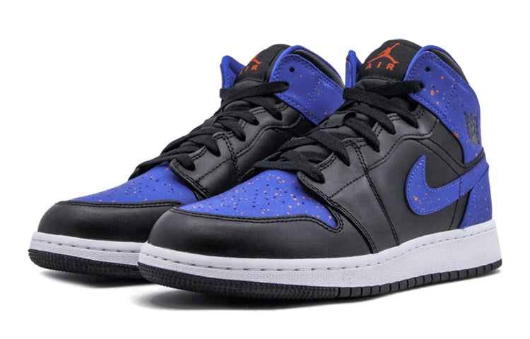 (GS) Air Jordan 1 Mid 'Paint Splatter' 554725-048