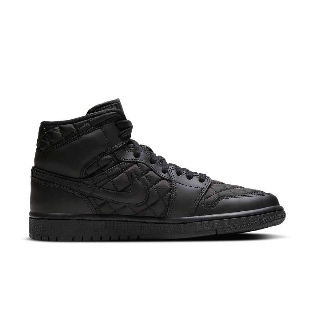 (WMNS) Air Jordan 1 Mid SE 'Black Quilted' DB6078-001