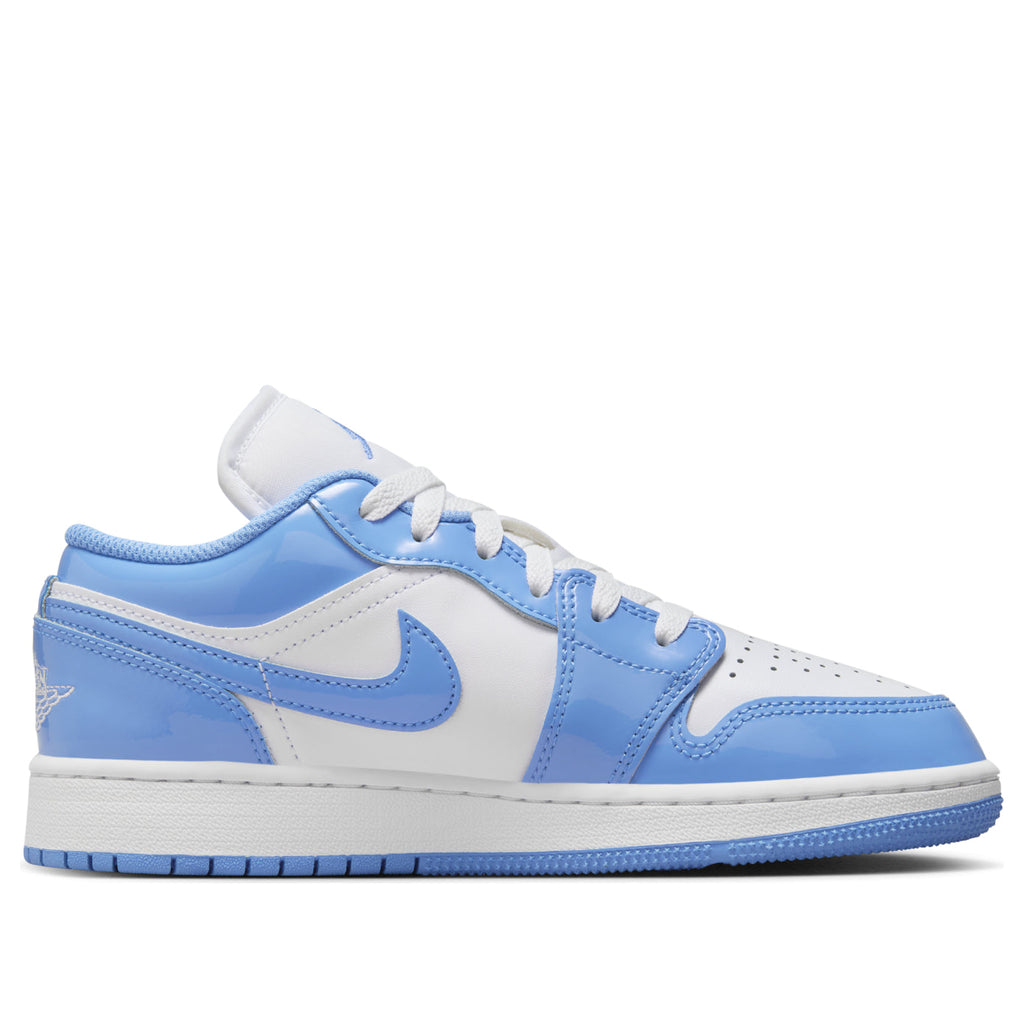 (GS) Air Jordan 1 Low SE 'Legend Blue Patent' FZ3929-114