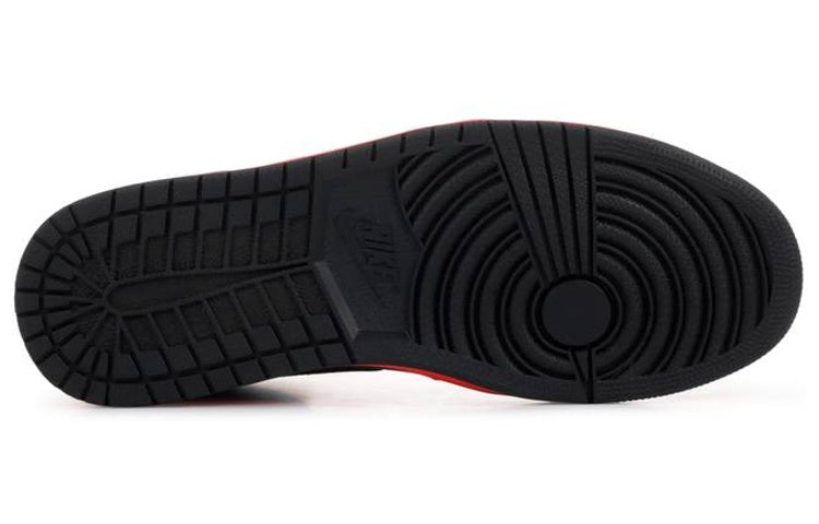 Air Jordan 1 Retro Mid 'Black Infrared' 554724-043