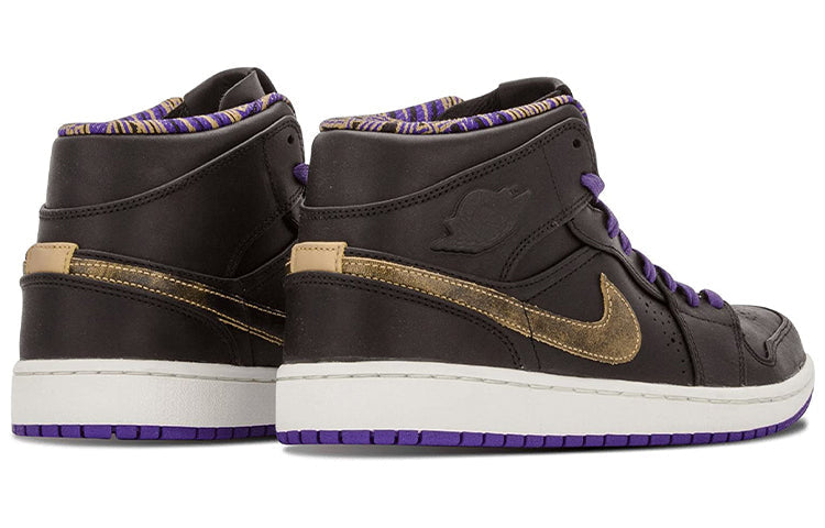 Air Jordan 1 Mid Noveau 'BHM' 629151-009