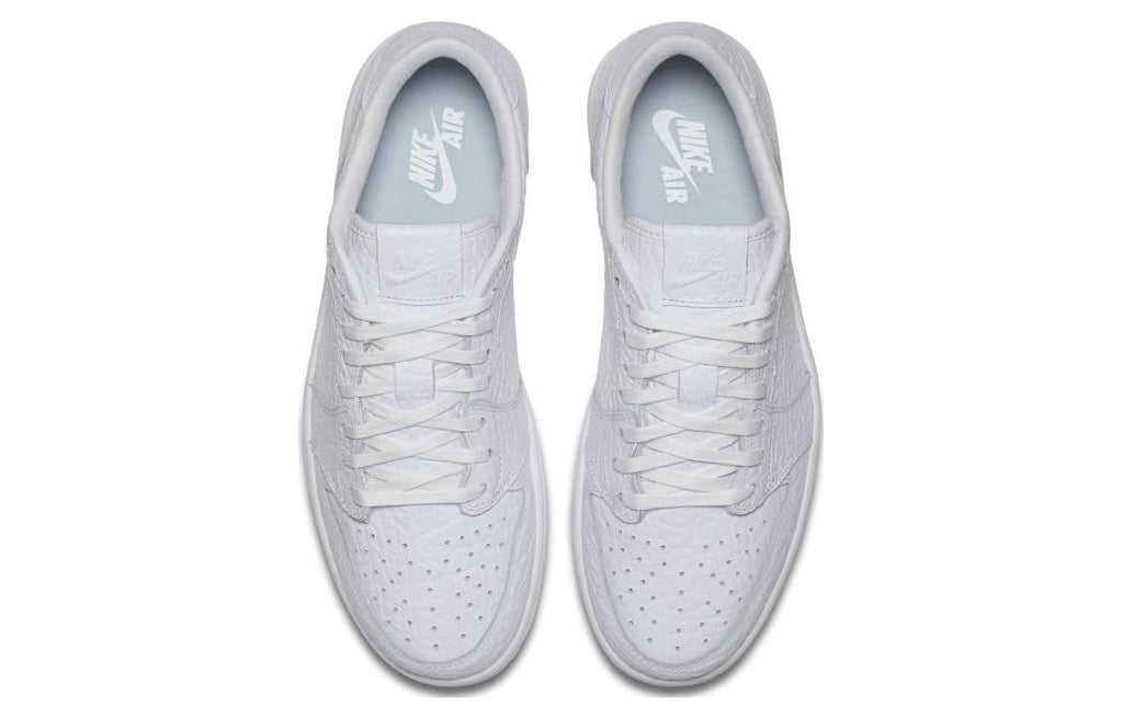 Air Jordan 1 Swooshless 'Triple White' 872782-100