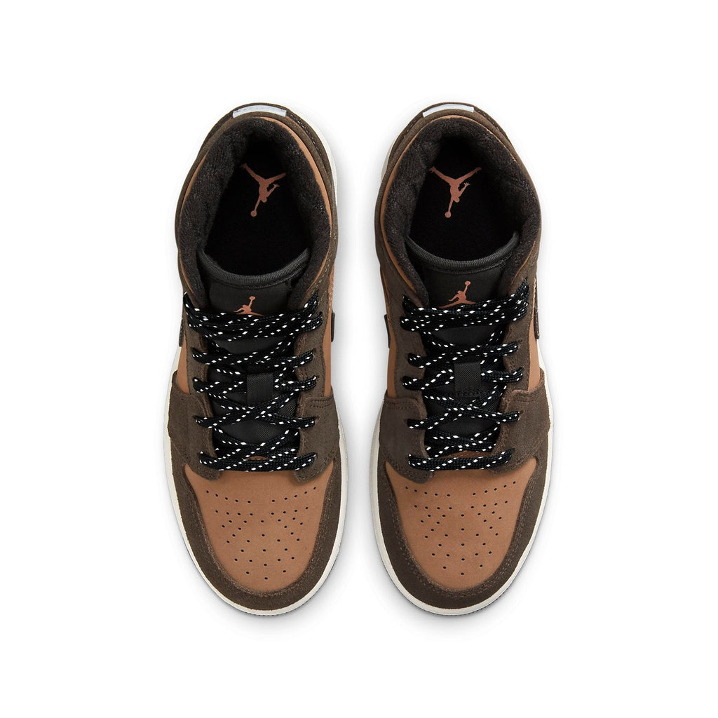 (GS) Air Jordan 1 Mid SE 'Earth Tone' DC7248-200
