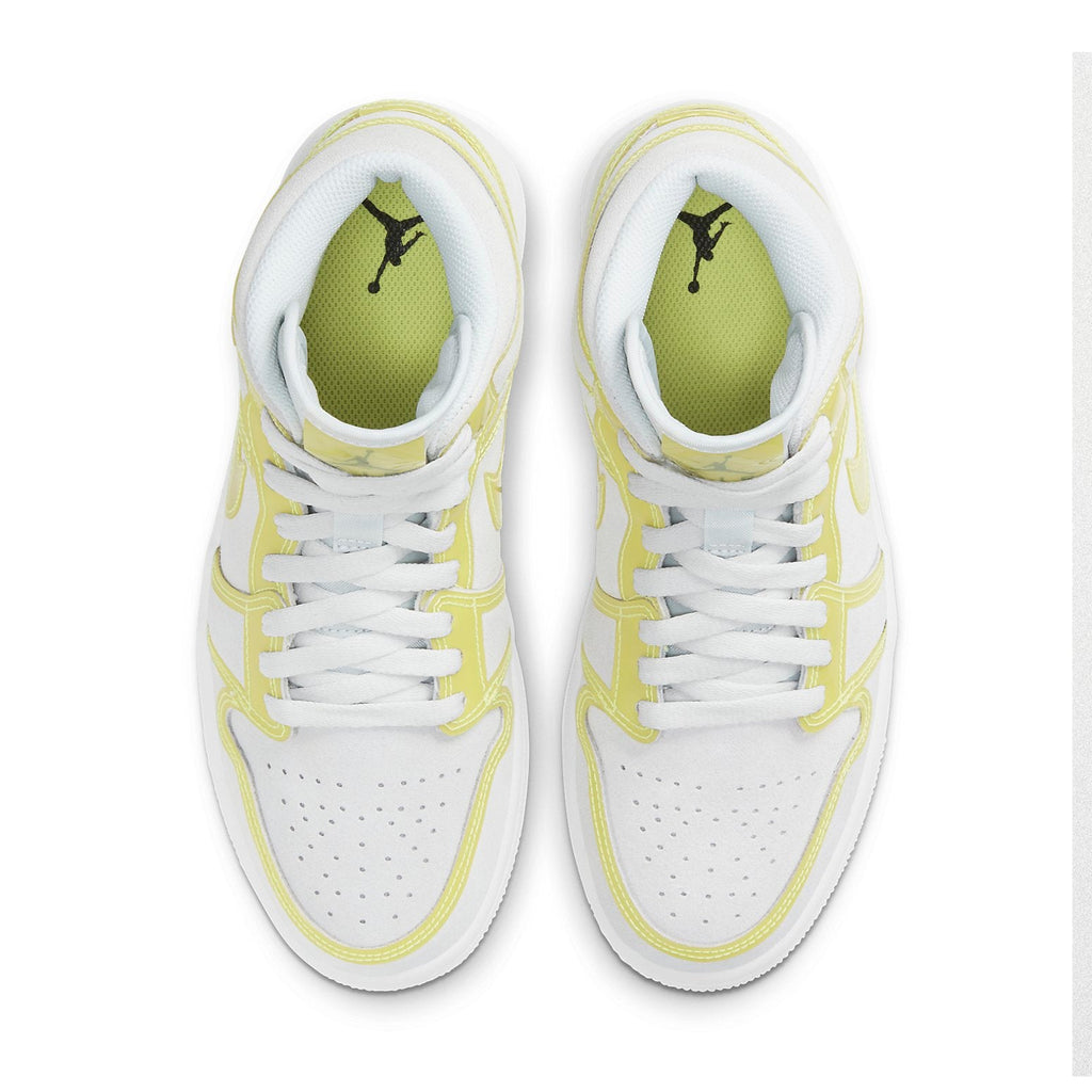 (WMNS) Air Jordan 1 Mid LX 'Off White Opti Yellow' DA5552-107