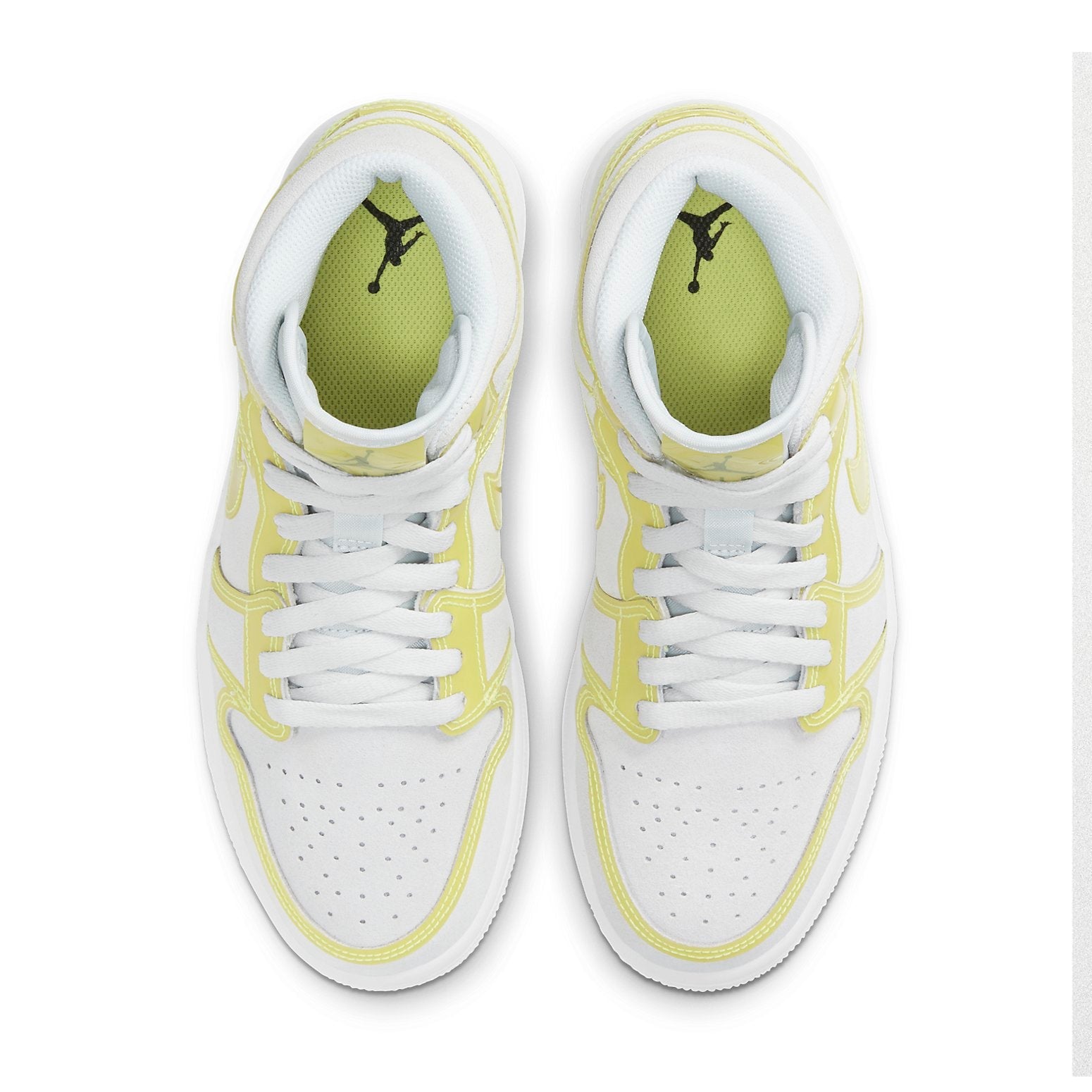 (WMNS) Air Jordan 1 Mid LX 'Off White Opti Yellow' DA5552-107