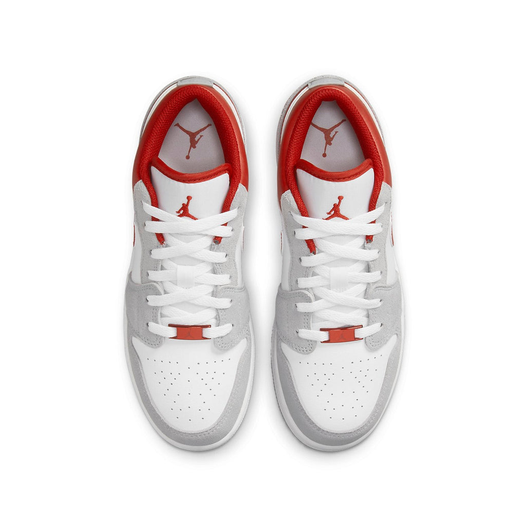 (GS) Air Jordan 1 Low SE 'Light Smoke Grey Gym Red' DM0589-016
