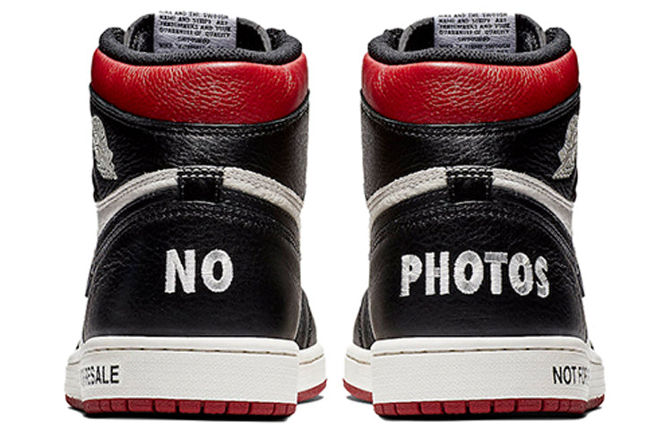 Air Jordan 1 Retro High OG NRG 'Not for Resale Varsity Red' 861428-106