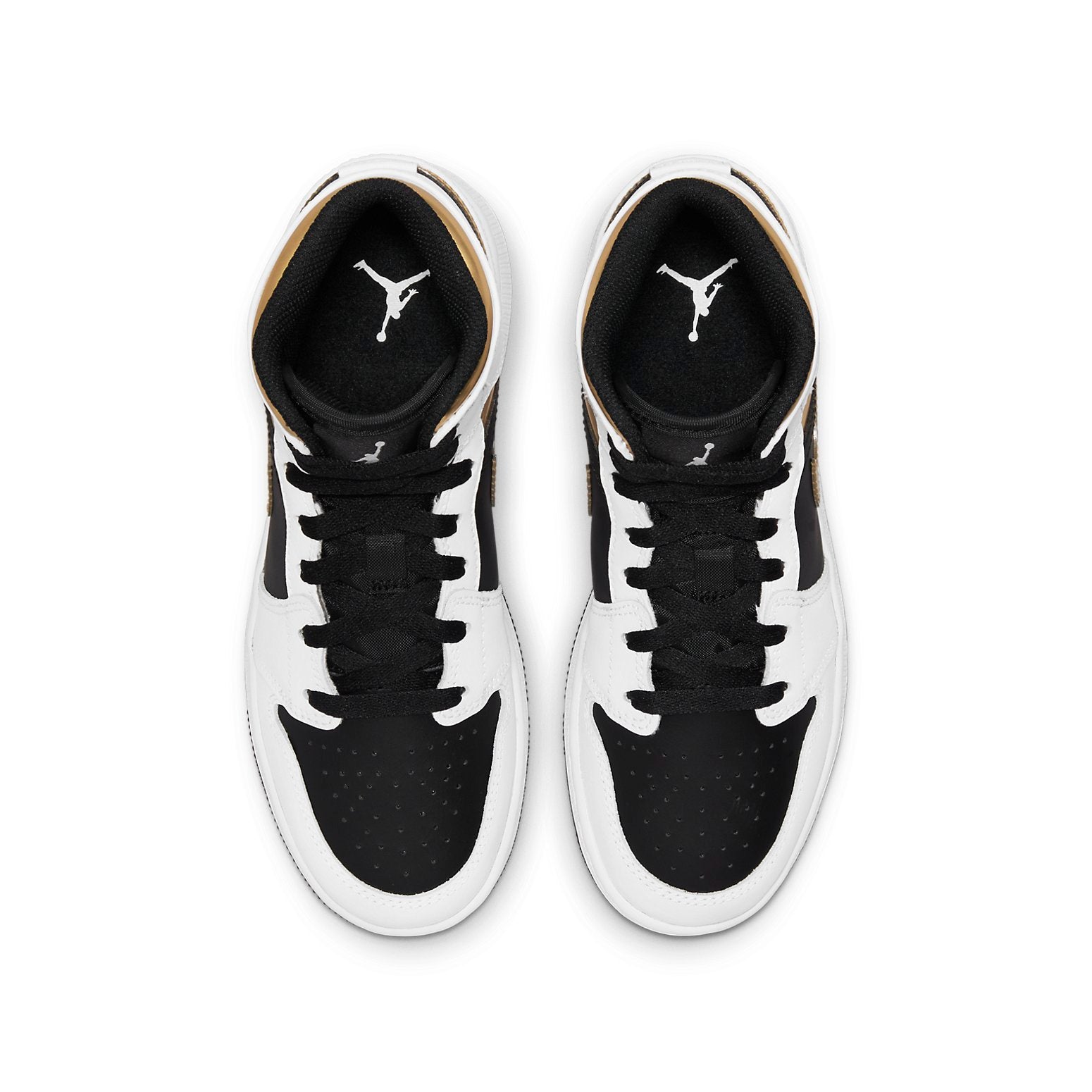 (GS) Air Jordan 1 Mid 'White Gold' 554725-190