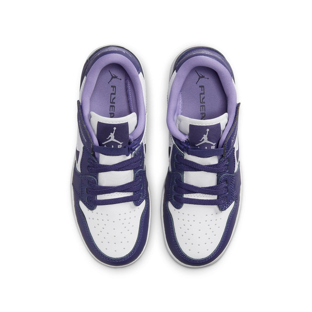(GS) Air Jordan 1 Low 'White Purple' DN4639-515